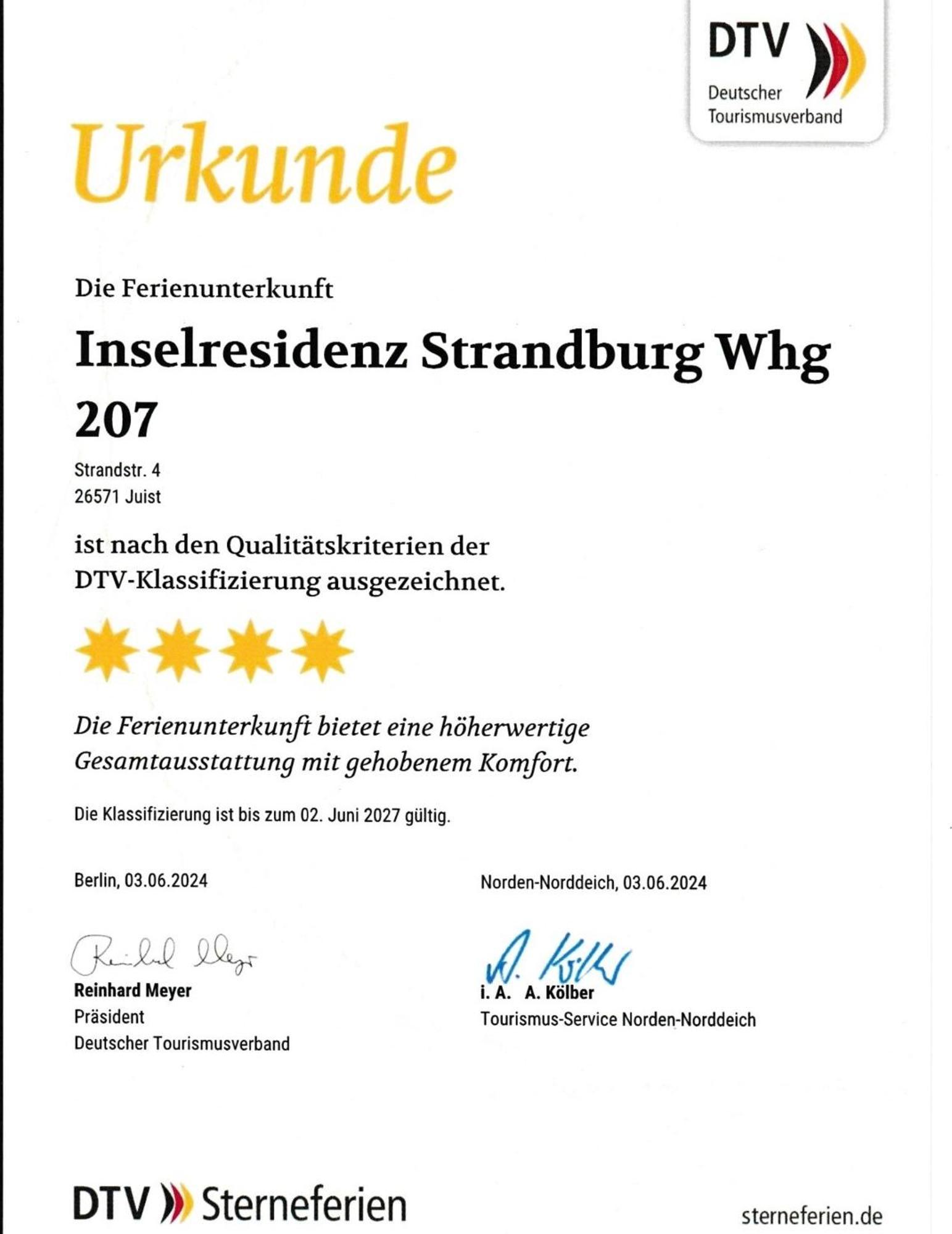 Strandburg 207 Juist Esterno foto